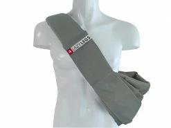 4LazyLegs Tiertransport-Tasche Canvas, Mineral Grey, XS