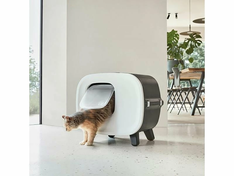 Savic Katzentoilette Mira, Anthrazit – Bild 2