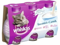 Whiskas Katzen-Snack CatMilk, 3 x 200 ml