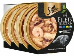 Sheba Katzen-Snack Filets Selection, 4 x 60 g
