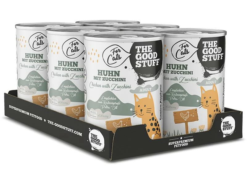 The Goodstuff Nassfutter Huhn mit Zucchini Adult 400g – Bild 2