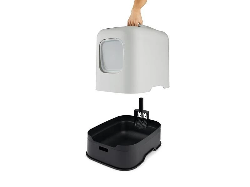 Rotho Katzentoilette Biala, Mistletoe weiss – Bild 3