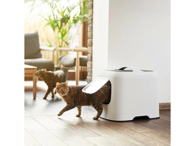 Rotho Katzentoilette Biala, Mistletoe weiss – Bild 4