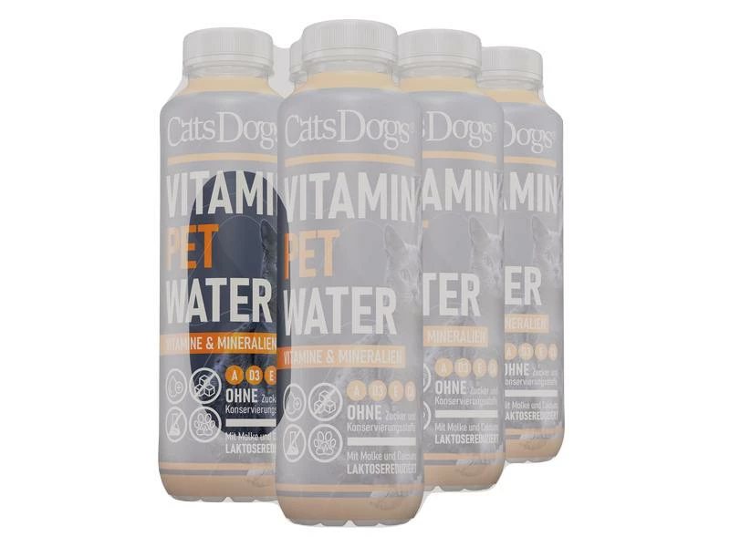 CatsDogs Vitamin Pet Water 6 x 500 ml