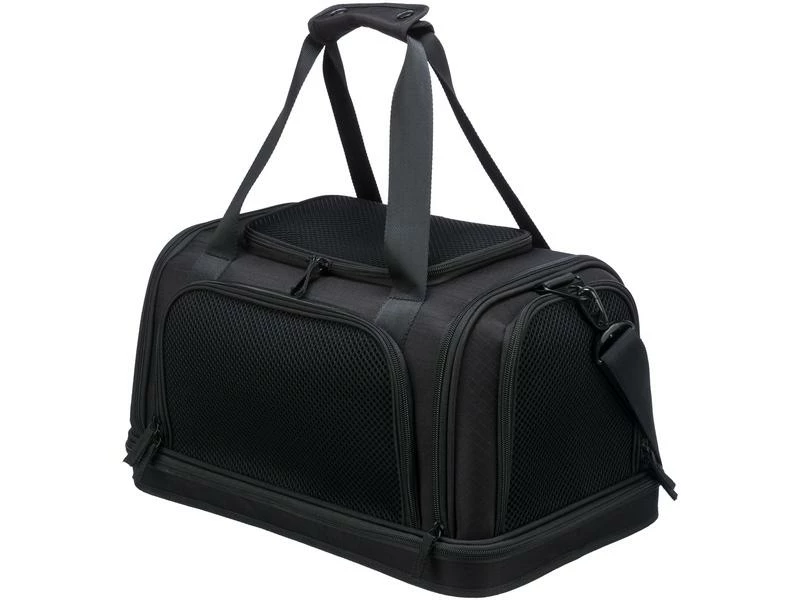 Trixie Tiertransport-Tasche Airline Plane, 28 x 25 x 44 cm, Schwarz – Bild 5