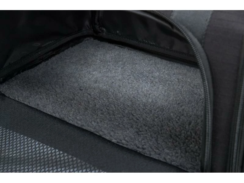 Trixie Tiertransport-Tasche Airline Plane, 28 x 25 x 44 cm, Schwarz – Bild 7
