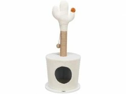 Trixie Kuschelhöhle mit Kaktus, Ø 36 x 84 cm, Creme