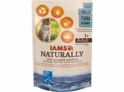 Iams Nassfutter Naturally Adult Thunfisch 85g in Sauce