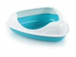 SwissPet Eck-Katzentoilette Baystar blau