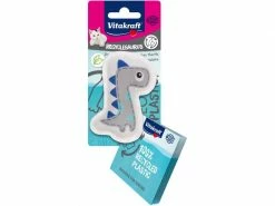 Vitakraft Katzen-Spielzeug Dino mit Catnip, Grau