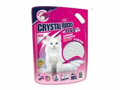 Crystal Rocks Katzenstreu Silikat Plus, 10 l, klumpend