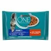 Purina ONE Nassfutter Senior 7+ Huhn, 4 x 85 g