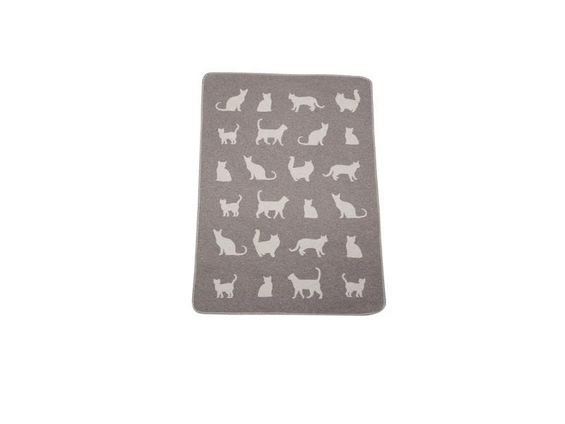 David Fussenegger Katzendecke Katzensilhouetten, 70 x 90 cm, Rauch