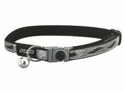 Rogz Katzenhalsband Nightcat schwarz