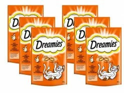 Dreamies Katzen-Snack mit Huhn, 6 x 60g