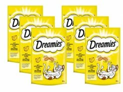 Dreamies Katzen-Snack mit Käse, 6 x 60g