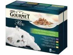 Purina Nassfutter Gourmet Perle mit Gemüse, 8 x 85 g