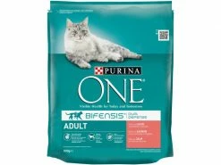 Purina ONE Trockenfutter Adult Lachs & Vollkorn, 800 g