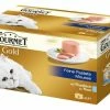 Purina Nassfutter Gourmet Gold Mousse Thunfisch, 4 x 85 g
