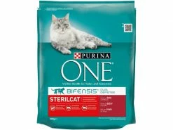Purina ONE Trockenfutter Sterilcat Rind & Weizen, 800 g