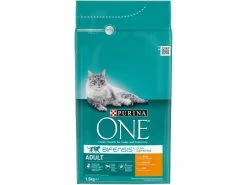 Purina ONE Trockenfutter Adult Huhn & Vollkorn, 1.5 kg