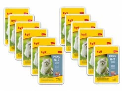 Kyli Nassfutter Adult Léger, Menu Nr. 5, 12 x 100 g