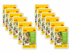 Kyli Nassfutter Adult Sensitive, Menu Nr. 3, 12 x 100 g