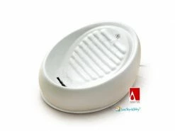 Lucky-Kitty Wasserautomat Keramik, Weiss Weiss