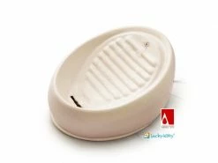 Lucky-Kitty Wasserautomat Keramik Hellbraun