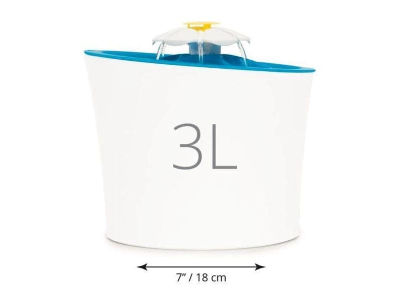 Catit Wasserautomat LED Flower Trinkbrunnen, 3 l – Bild 5