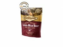 Carnilove Trockenfutter Cat Adult Lamm & Wildschwein, 400 g