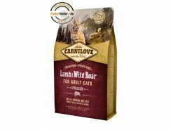 Carnilove Trockenfutter Cat Adult Lamm & Wildschwein, 2 kg