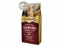 Carnilove Trockenfutter Cat Adult Lamm & Wildschwein, 6 kg