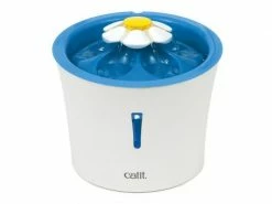 Catit Wasserautomat LED Flower Trinkbrunnen, 3 l