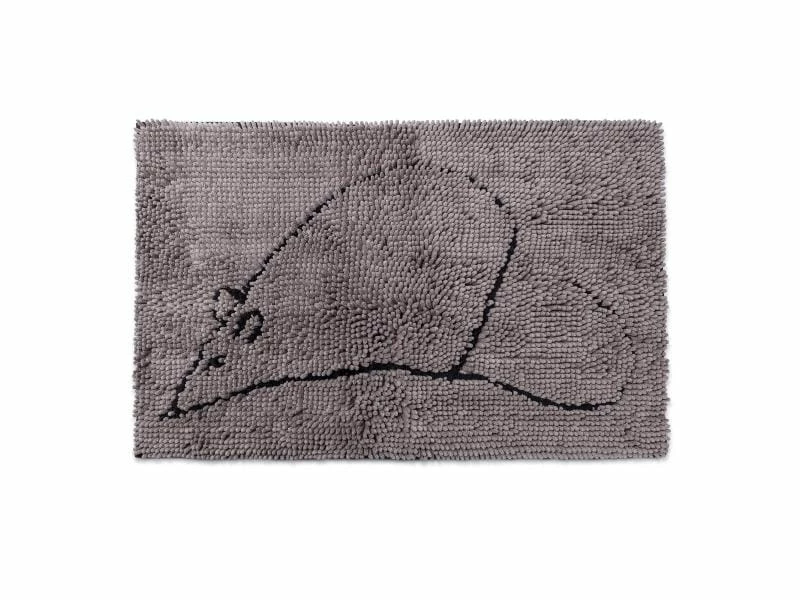 Dogs smarter by design Vorleger Dirty Cat LitterMat grau S