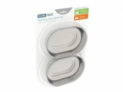 SureFeed Napf-Set Edelstahl, 2 Stück