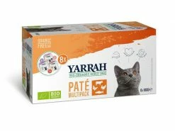 Yarrah Bio-Nassfutter Multi-Pack 8 x 100 g