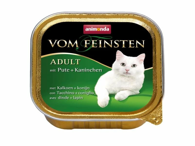Animonda Nassfutter Vom Feinsten Adult Pute & Kaninchen, 100 g